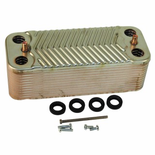 Brauchwasser Wärmetauscher 24  Platten - DIFF für Chaffoteaux: 60000310