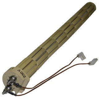 Spezifisches Keramikheizelement Ø32mm mit ovalem Kopf 2000  - DIFF für Chaffoteaux: 396117-01