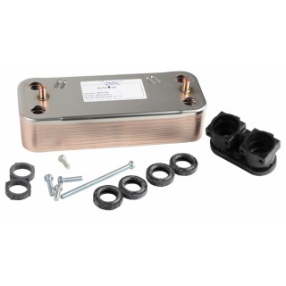 Brauchwasser Wärmetauscher 14 Platten - CHAFFOTEAUX: 61302409-01