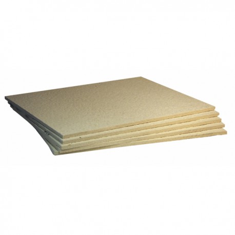Feuerfester Stoff Platte 607 (0,5m x 0,4m x 25mm)   (X 6)