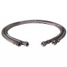 Ölschlauch F3/8" x F3/8" gerade Länge 1200mm   (X 2)