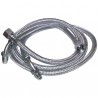 Ölschlauch F3/8" x M1/4 mit Ring gebogen 90°  Länge 900mm  (X 2)