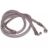 Hose fuel f14/150 x f14/150 bent 90° length 750mm  (X 2) - DIFF