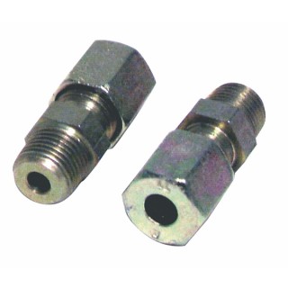 Klemmringverschraubung Gerade M1/8 x Rohr 8mm   (X 2) - DIFF
