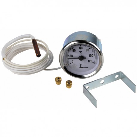 Rundes Thermometer 0° bis +120°C Durchmesser 56mm