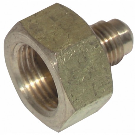 Flaschenanschluss M5/8" flare x F18 x 150