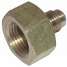 Flaschenanschluss M5/8" flare x F18 x 150