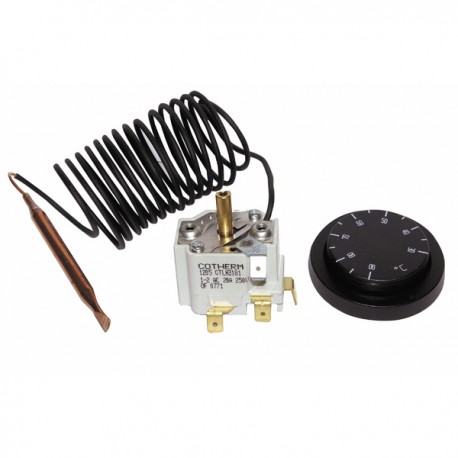 Kapillarregelungsthermostat mit Fühler Typ GTLH3 cap 2 30-90deg mit Befestigungs-Set