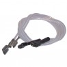 Standard Hochspannungskabel Hochspannungskabel PTFE Ø 2.5mm Flachsteckhülse 2,8  (X 2)