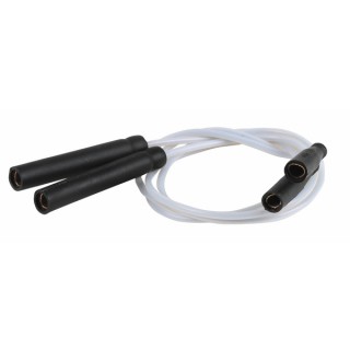 Standard Hochspannungskabel Hochspannungskabel PTFE Ø 2.5mm isolierte Kabelschuhe  (X 2)
