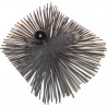 Leinstern aus verstärktem Stahl mit Kugel 230mm x 340mm
