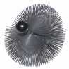 Leinstern aus verstärktem Stahl mit Kugel Durchmesser 350mm