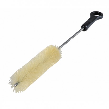Rohrbürste mit Stiel mit Schweineborsten Durchmesser 20mm   (X 10)