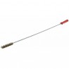 Rohrbürste mit Stiel aus vermessingtem Stahl Durchmesser 25mm Stiel 8mm