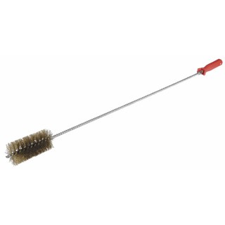 Rohrbürste mit Stiel aus vermessingtem Stahl Durchmesser 60mm  Stiel 8mm  - DIFF