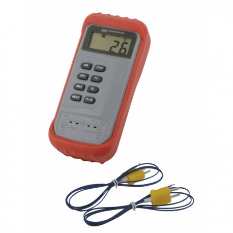 Elektrisches tragbares Thermometer Differenzial Typ 306