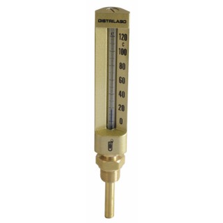 Industrieller Thermometer  gerade 0/120°C