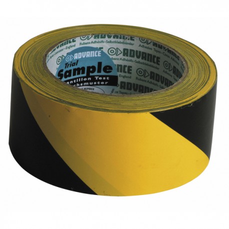 Klebeband Markierung gelb/schwarz (50mm x 33m)