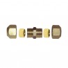 Klemmringverschraubung - Gerades Rohr 12mm x Rohr 10mm  (X 10)