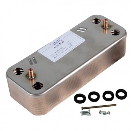 Plattenwärmetauscher  CITY II FF  - DIFF für De Dietrich Chappée: 86665753