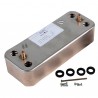 Plattenwärmetauscher  CITY II FF  - DIFF für De Dietrich Chappée: 86665753
