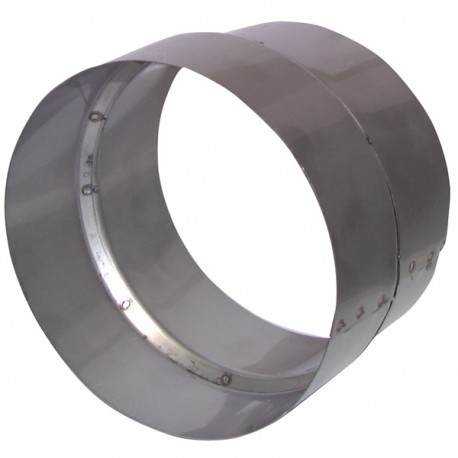Rauchabzug - Reduzierstück aus rostfreiem Stahl Durchmesser 125/118mm - ANJOS: 2766