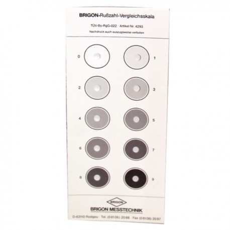 Vergleichsskala für Trübungsmessgerät  - DIFF