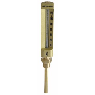 Industrieller Thermometer  gerade 0/120°C