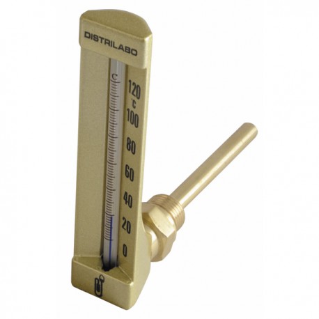 Industrieller Thermometer  Winkel 0/120°C