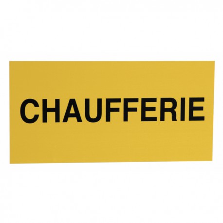 Rigid polystyrene label - Boiler - DIFF