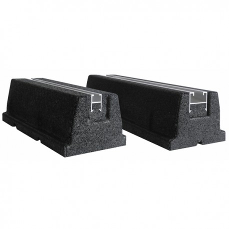 Dämpfungssockel RUBBER FT XL 1200 mm