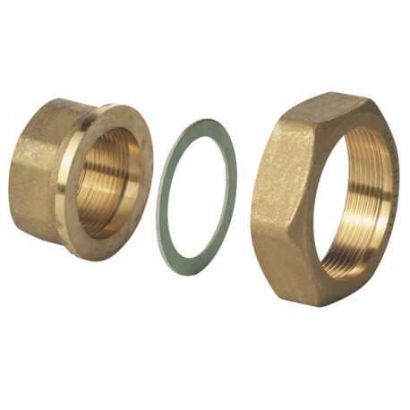 Messingverschraubung, 100 °C, DN25, G 1½" (X 3) - SIEMENS: ALG253B