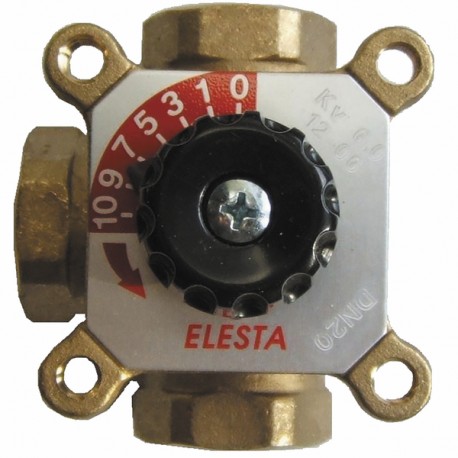 Mischventile ELESTA 3-WEGE Typ H3MG20 IG3/4"  - E.R.E REGULATION: H3MG20-4