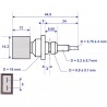 Thermistor - DIFF für Chaffoteaux: 61000733