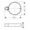 Seifenschale Casetta'c Chrom  - HANSGROHE: 28642002