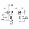 Tragrahmen Schwimmerventile  - GROHE: 37095000