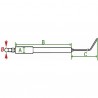 Elektroden  AZ4/20 (X 2) - DIFF für Joannes: 203508+203509