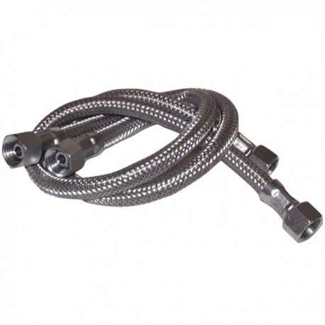 Ölschlauch F3/8" x F3/8" gerade Länge 1000mm   (X 2)