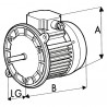 Brennermotor Typ  135 2 370 TV