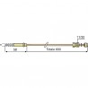 Thermoelement ohne Flansch - DIFF für De Dietrich Chappée: 95365380