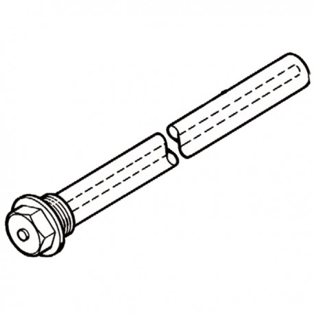 Anode 3/4""- Ø 22 mm  Länge 300  - DIFF