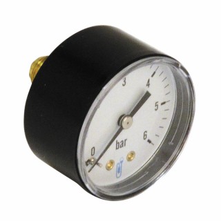 Runder Druckmesser 0 bis 6 bar Durchmesser 56mm M1/4" - DIFF