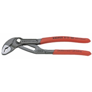 KNIPEX Cobra® Hightech-Wasserpumpenzange, Länge 180 mm - KNIPEX: 87 01 180
