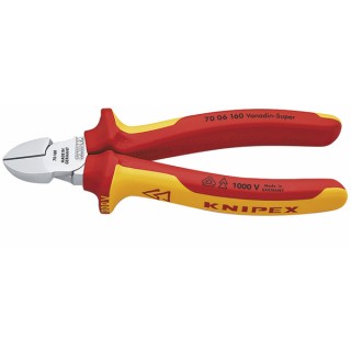 Seitenschneider, VDE-geprüft - KNIPEX: 70 06 160