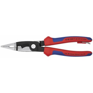 Elektriker-Multifunktionszange mit Absturzsicherung - KNIPEX: 13 82 200 T