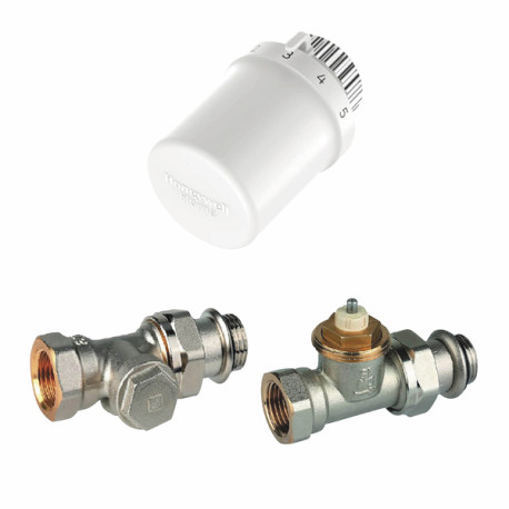 Ausrüstung für Heizkörper (Set), 3/8", Eckform - HONEYWELL HOME: VTL3030ES10