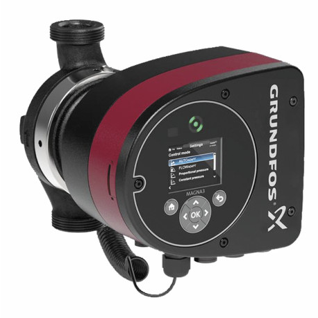 Umwälzpumpe Magna3 32-80 180 1x230V PN10 - GRUNDFOS: 97924256