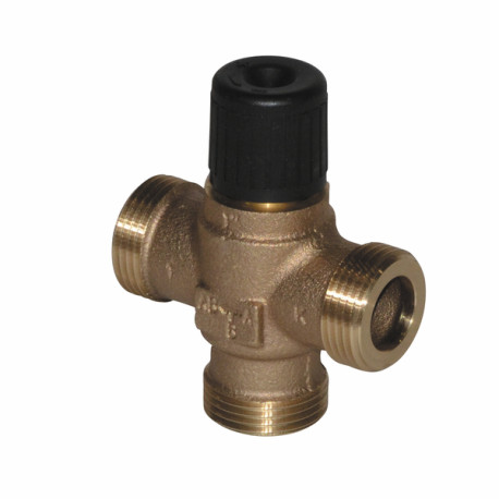 Dreiwegeventil, Außengewinde,  PN16, DN20, kvs 4 - SIEMENS: VXP45.20-4