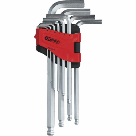 Schlüssel Sechskantiger sphärischer Schlüssel  (X 8) - KS TOOLS: 151.5000