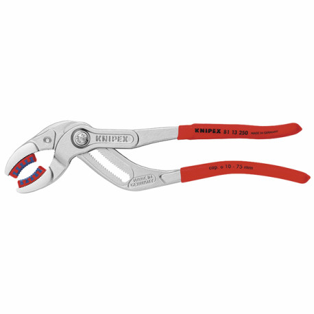 Siphon- und Connectorenzange - KNIPEX: 81 13 250